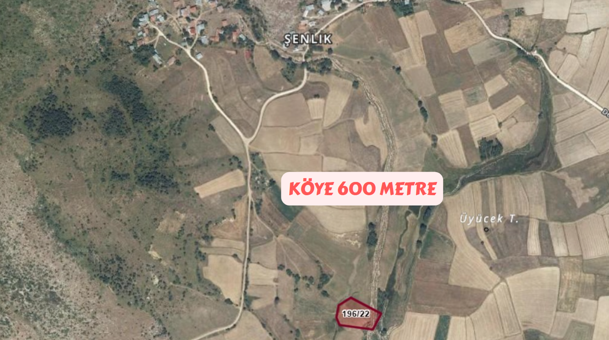 KASTAMONU DEVREKANİ ŞENLİK KÖYÜ 225M² HİSSELİ TARLAMIZ SATILIK. - KASTAMONU DEVREKANİ fotoğraf 7